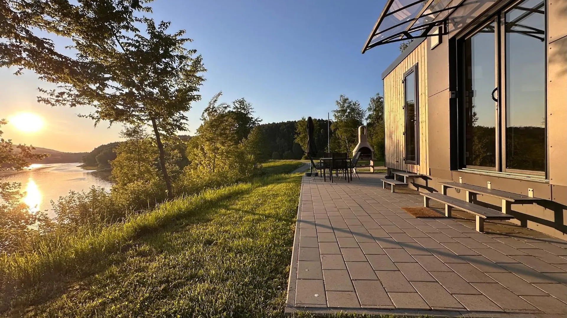 Feriendorf Seeblick - Tiny Chalets Direkt Am See Neunburg vorm Wald Tatil Evi