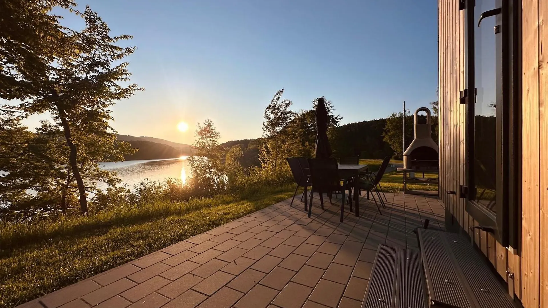 Tatil Evi Feriendorf Seeblick - Tiny Chalets Direkt Am See Neunburg vorm Wald Almanya